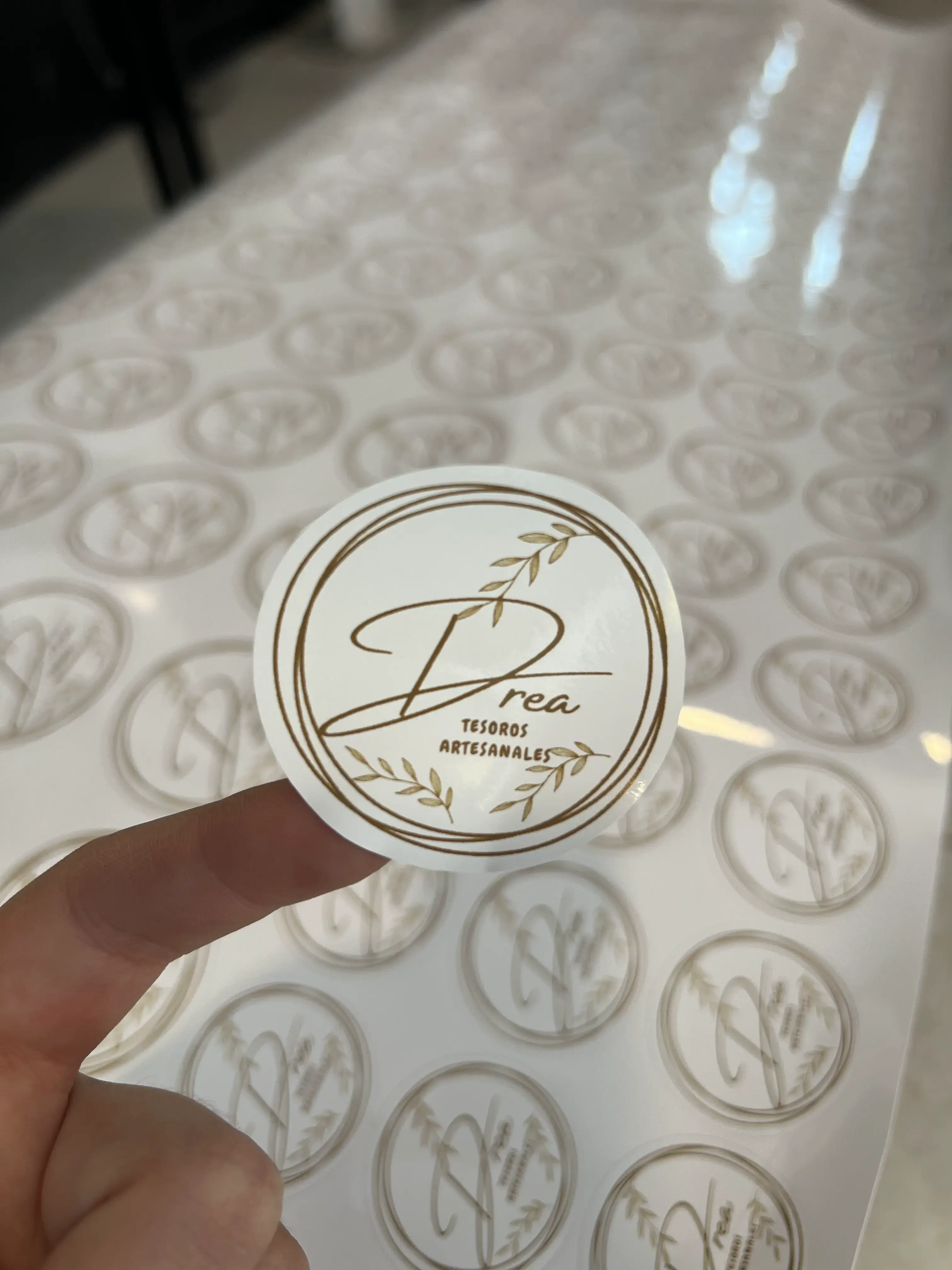 Calcos transparentes personalizados