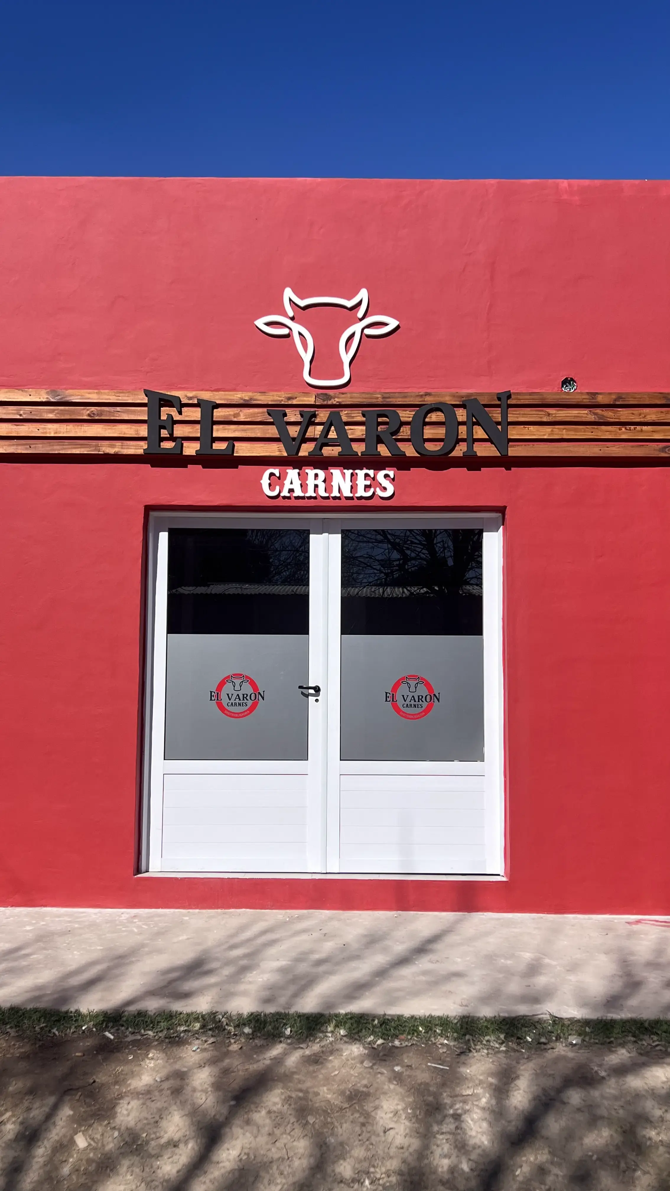 Cartel corpóreo para carnicería