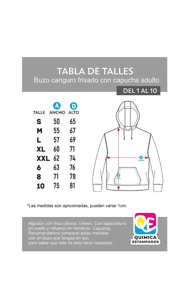Tabla de talles