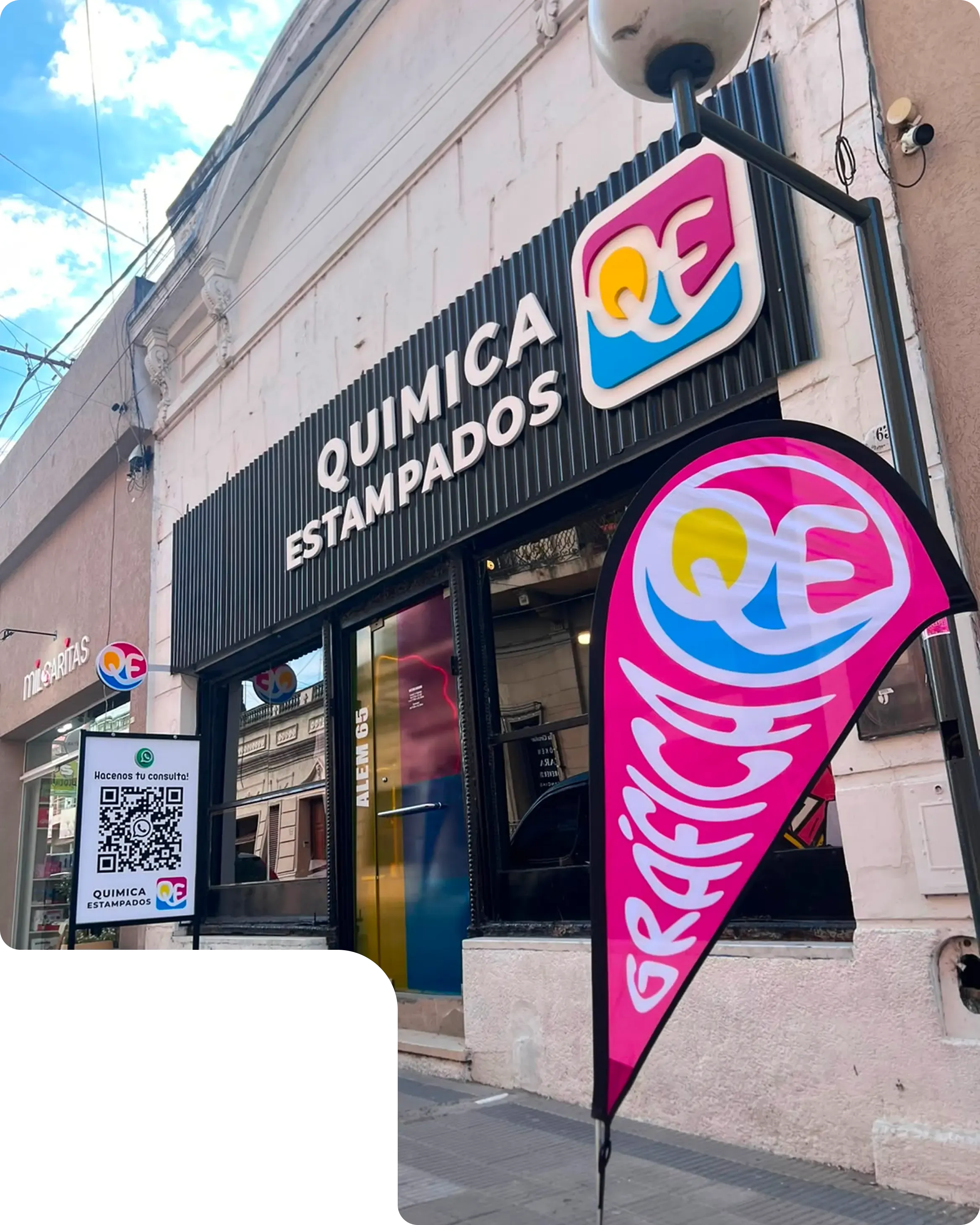 Local de Química Estampados